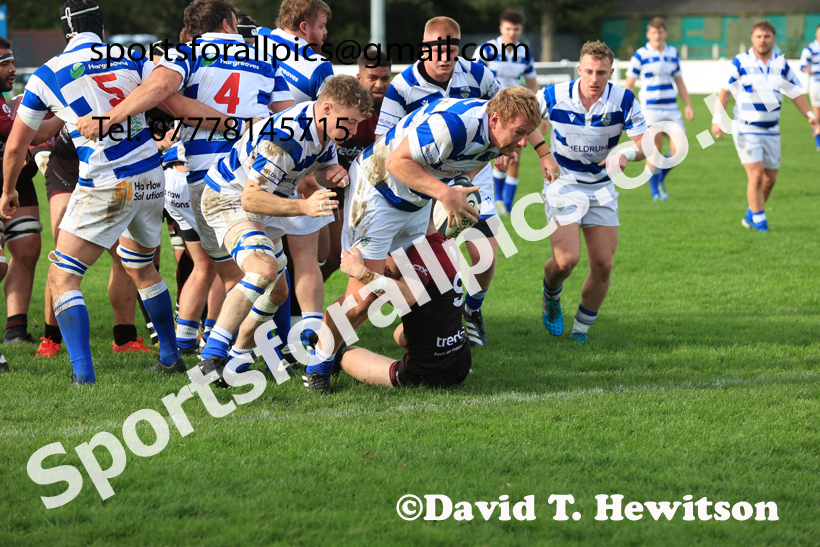 Tynedale v Rossendale, 2025 Tynedale Park, Corbridge, October 4th. Photo: David T. Hewitson/Sports for All Pics